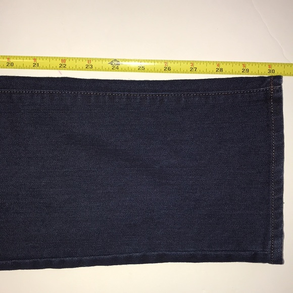 ANN TAYLOR JEANS MODERN FIT STRETCH BLUE DENIM SIZE 12 - Picture 8 of 11